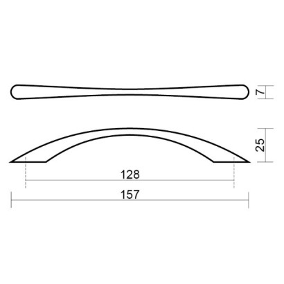 Uchwyt meblowy HD-02 128 mm...